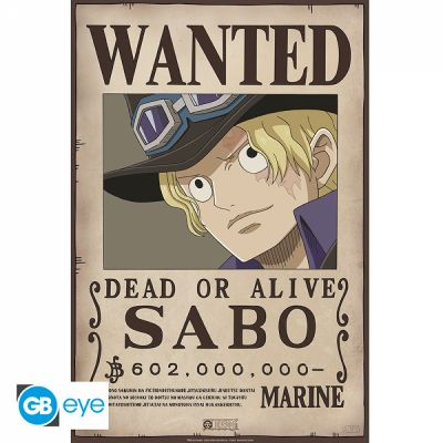 Poster One Piece Card Game ONE PIECE Poster Wanted Sabo
