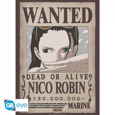 Poster One Piece Card Game ONE PIECE Poster Wanted Nico Robin
