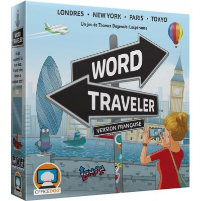 Jeu de Plateau Ambiance Word Traveler