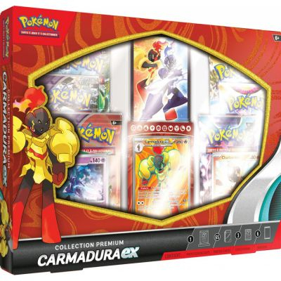 Coffret 6 Boosters Pokmon Collection Premium Carmadura Ex