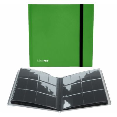 Portfolio  Pro-binder - Eclipse - Vert Clair (Lime Green) -  480 Cases (20 Pages De 24)