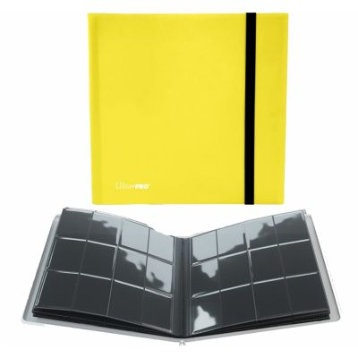 Portfolio  Pro-binder - Eclipse - Jaune (Lime Yellow) -  480 Cases (20 Pages De 24)