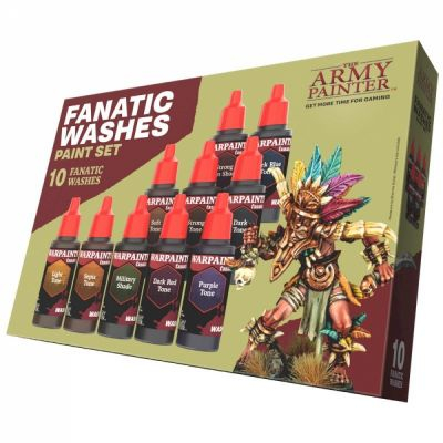   Warpaints Fanatic - Paint Set : 10 Fanatic Washes