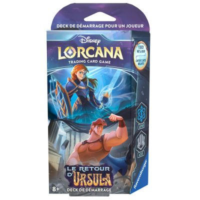 Deck de Demarrage Lorcana Le Retour d'Ursula : Anna et Hercule