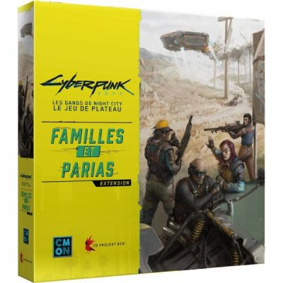 Jeu de Plateau Stratgie Cyber Punk 2077 : Gangs of Night City - Familles et Parias