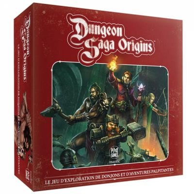 Jeu de Plateau Stratgie Dungeon Saga Origins (Version Retail)