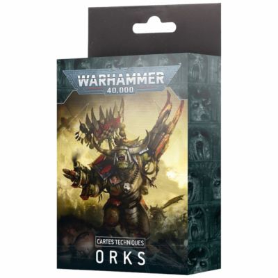 Figurine Warhammer 40.000 Warhammer 40.000 - Orks : Cartes Techniques