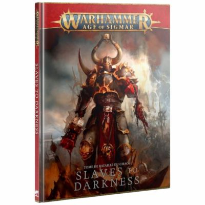 Figurine Best-Seller Warhammer Age of Sigmar - Slaves to Darkness : Tome de Bataille du Chaos