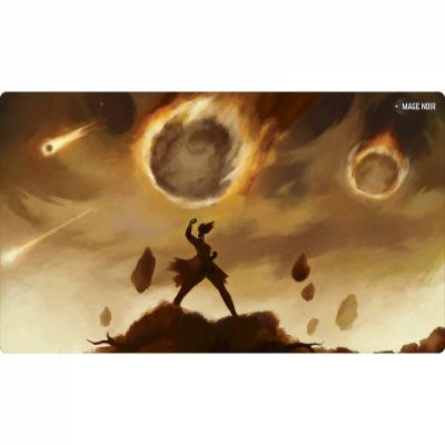 Tapis de Jeu et Wall Scroll Stratgie Playmat : Mage Noir - Mtore d'Ina