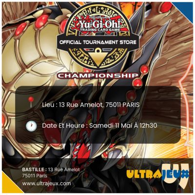 Evnements Yu-Gi-Oh! OTS Championship - Samedi 11/05/2024