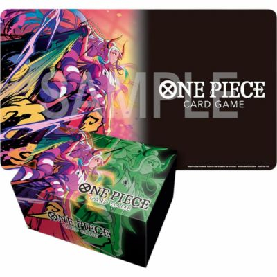 Tapis de Jeu et Wall Scroll One Piece Card Game Tapis + Bote de rangement - Yamato