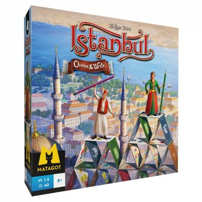 Jeu de Plateau Roll and write Istanbul : Choose and Write