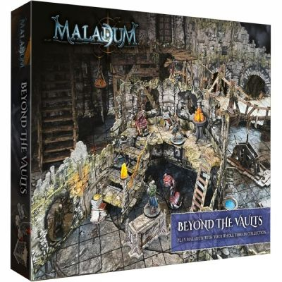 Jeu de Plateau Figurine Maladum - Extension : Beyond the Vaults