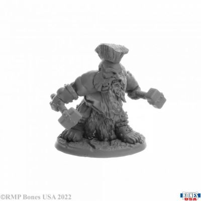 Figurine Figurine Reaper Legends - Dorn Ironspike, Dwarf Warrior