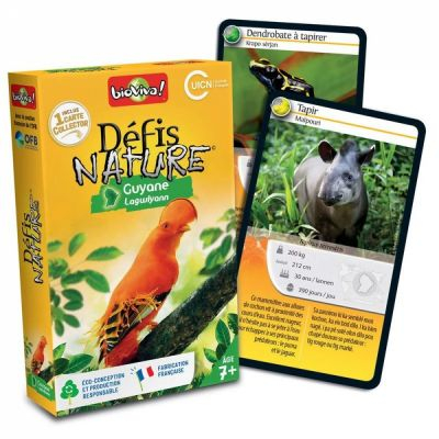 Jeu de Cartes Enfant Dfis Nature : Guyane