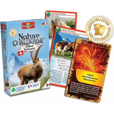 Jeu de Cartes Enfant Dfis Nature : Suisse
