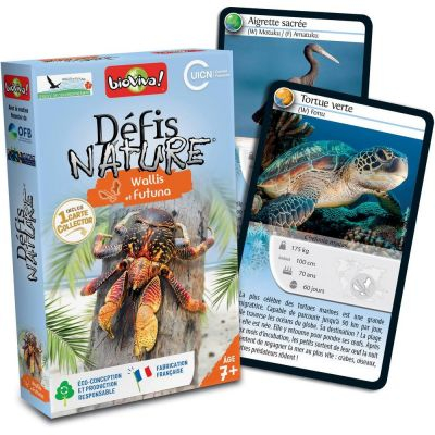 Jeu de Cartes Enfant Dfis Nature : Wallis et Futuna