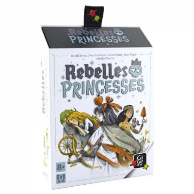 Jeu de Cartes Gigamic bote biseau Rebelles Princesses (bote biseau)