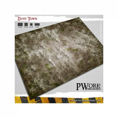 Tapis de Jeu Figurine Tapis de jeu noprne Dust Town 120cm x 120cm