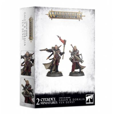 Figurine Warhammer Age of Sigmar Warhammer Age of Sigmar - Cities of Sigmar : Galen and Doralia Ven Denst
