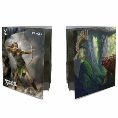 Portfolio A4 - 9 cases Dungeons & Dragons Class Folio - Ranger (+ stickers inclus)
