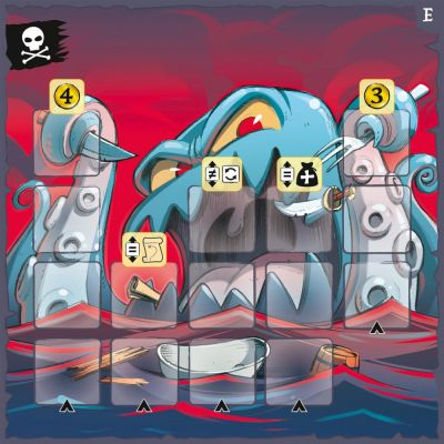 Stratgie Placement Captain Flip - Dans La Gueule Du Kraken - Extension Plateau