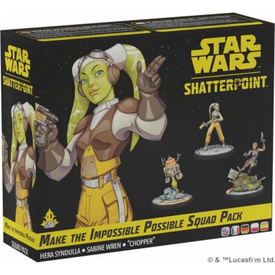 Figurine Star Wars Shatterpoint Star Wars : Shatterpoint - Squad Pack - Make the Impossible Possible (Pack d'escouade)