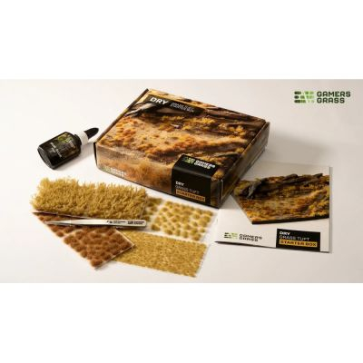 Figurine Figurine Gamer Grass : DRY - Grass Tuft Starter Set