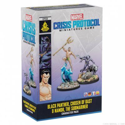 Figurine Marvel Crisis Protocol Marvel Crisis Protocol : Miniatures Game - Black Panther & Namor