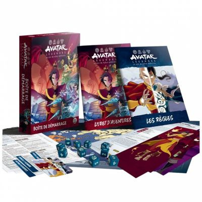 Jeu de Rle Jeu de Rle Avatar Lgendes - Bote de dmarrage