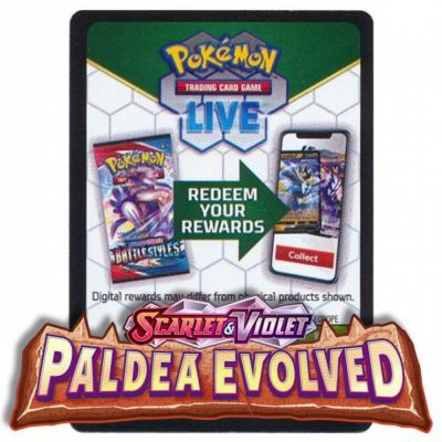 Cartes  Code Pokmon Lot De 20 Cartes  Code Pokemon Online - EV02 volution  Paldea