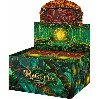Boite de Boosters Franais Flesh and Blood Rosetta - Bote de 24 Boosters