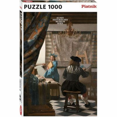  Rflexion Puzzle 1000 - Vermeer - L'art de la peinture