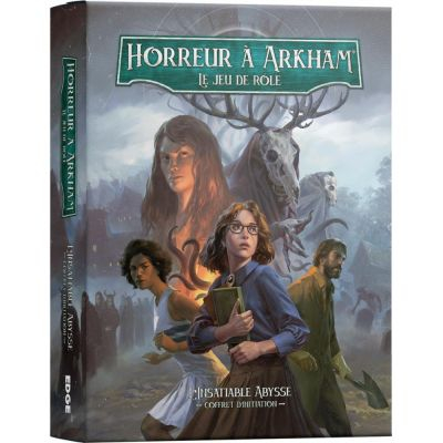 Jeu de Rle Aventure Horreur  Arkham - L'Insatiable Abysse - le jeu de role : Coffret d' Initiation