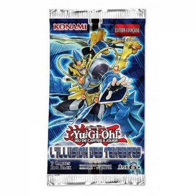 Booster Franais sous Blisters Yu-Gi-Oh! L'illusion Des Tnbres - blister