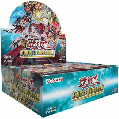 Boite de Boosters Franais Yu-Gi-Oh! Display de 24 boosters - Croise Infernale