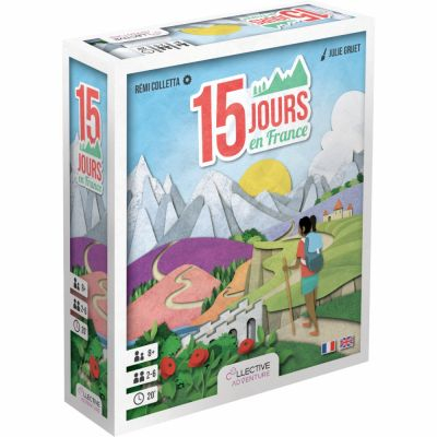 Jeu de Cartes  15 Jours en France