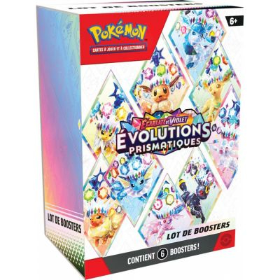 Évoli-ex SV174 Full Art Téracristal – Coffret 10 Cartes Pokémon Françaises – Ultraboost X – Écarlate Et Violet