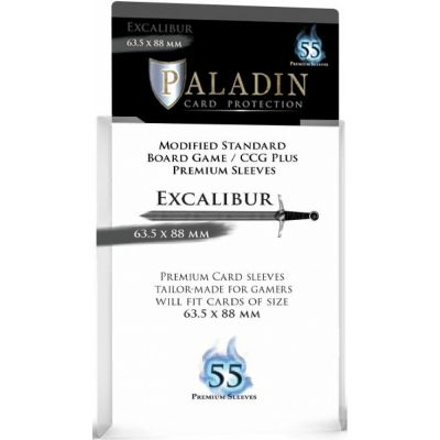 Protges cartes Spciaux  Board Games Sleeves - Excalibur - 63.5x88 mm - par 55