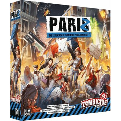 Jeu de Plateau Figurine Zombicide : PariZ