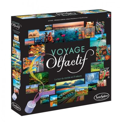Jeu de Plateau Rflexion Voyage olfactif - Le tour du monde en 31 odeurs