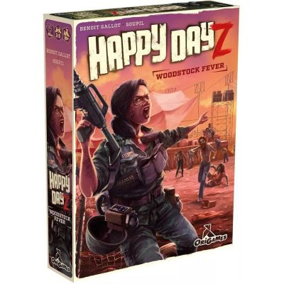 Jeu de Plateau Deck-building Happy Dayz - Woodstock Fever