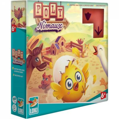 Jeu Enfant Roll and write Polynimaux