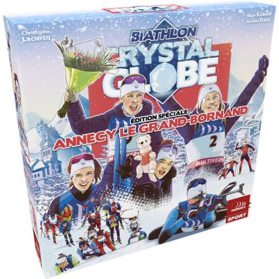Jeu de Cartes Rapidit Biathlon Crystal Globe - dition Spciale - Annecy le Grand-Bornand