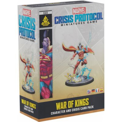 Figurine Marvel Crisis Protocol Marvel Crisis Protocol : War Of Kings Character and Crisis Card Pack