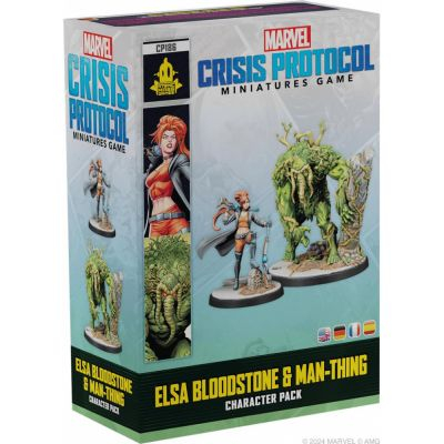 Figurine Marvel Crisis Protocol Marvel Crisis Protocol : Elsa Bloodstone & Man-Thing Character Pack