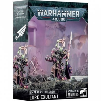 Figurine Warhammer 40.000 Emperor's Children : Lord Exultant (Seigneur Exultant)