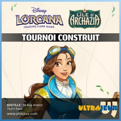 Evnements Lorcana Tournoi Construit Lorcana - Lundi 12 Mai 2025  19h00 - Bastille