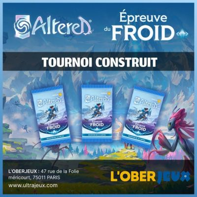 Evnements Altered Oberkampf - Tournoi Construit - Lundi 19 Mai  19h30
