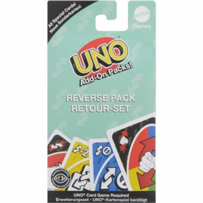Jeu de Cartes Uno Uno - Extension : Reverse Pack